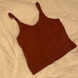 ARQ Crop Tank in Spice